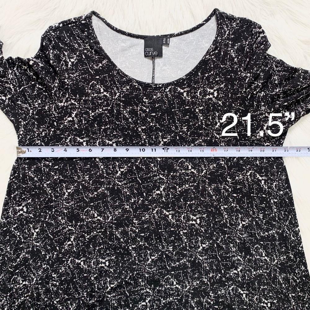 SOLD-Asos Curve Swing Tunic Dress - Picture 8 of 9